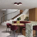 Plafon OMIQ burgund SL.2280 SOLLUX