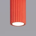 Plafon KARBON 10 czerwony SL.2330 SOLLUX
