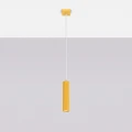 Lampa wisząca KARBON 1 żółta SL.2334 SOLLUX