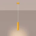Lampa wisząca KARBON 1 żółta SL.2334 SOLLUX
