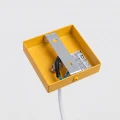 Lampa wisząca KARBON 1 żółta SL.2334 SOLLUX