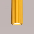 Lampa wisząca KARBON 1 żółta SL.2334 SOLLUX