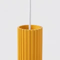 Lampa wisząca KARBON 1 żółta SL.2334 SOLLUX