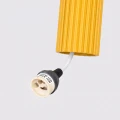 Lampa wisząca KARBON 1 żółta SL.2334 SOLLUX