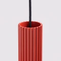 Lampa wisząca KARBON 1 czerwona SL.2335 SOLLUX