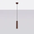 Lampa wisząca KARBON 1 brązowa SL.2336 SOLLUX