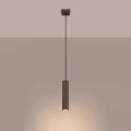 Lampa wisząca KARBON 1 brązowa SL.2336 SOLLUX