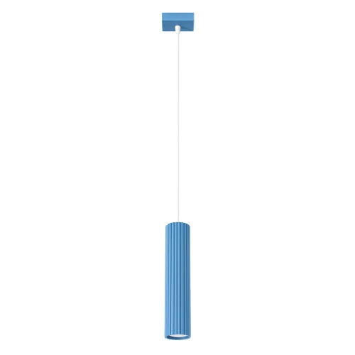 Lampa wisząca KARBON 1 błękitna SL.2337 SOLLUX