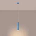 Lampa wisząca KARBON 1 błękitna SL.2337 SOLLUX