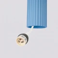 Lampa wisząca KARBON 1 błękitna SL.2337 SOLLUX