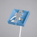 Lampa wisząca KARBON 1 błękitna SL.2337 SOLLUX