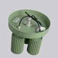 Plafon KARBON 3P szałwiowy SL.2353 SOLLUX