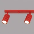 Plafon KARBON 4L czerwony SL.2368 SOLLUX