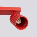 Plafon KARBON 4L czerwony SL.2368 SOLLUX
