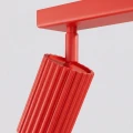 Plafon KARBON 4L czerwony SL.2368 SOLLUX