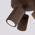 Plafon KARBON 3P brązowy SL.2374 SOLLUX