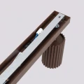 Plafon KARBON 4L brązowy SL.2375 SOLLUX