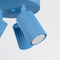 Plafon KARBON 3P błękitny SL.2381 SOLLUX