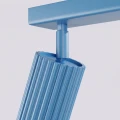 Plafon KARBON 4L błękitny SL.2382 SOLLUX