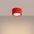 Plafon AURA 1 czerwony Gx53 SL.2421 SOLLUX