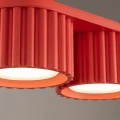 Plafon AURA 2 czerwony Gx53 SL.2422 SOLLUX