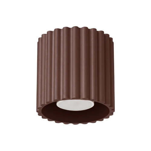 Plafon AURA 1 brązowy GU10 SL.2423 SOLLUX