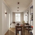 Plafon AURA 2 brązowy Gx53 SL.2427 SOLLUX