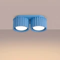 Plafon AURA 2 błękitny Gx53 SL.2432 SOLLUX