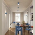 Plafon AURA 2 błękitny Gx53 SL.2432 SOLLUX