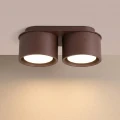 Plafon MODO 2 brązowy Gx53 SL.2483 SOLLUX
