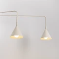 Kinkiet NOX 2 beżowy z włącznikiem SL.2509 SOLLUX