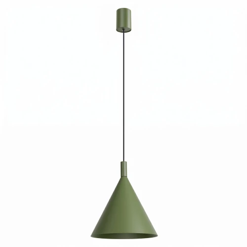 Lampa wisząca NOX 25 zielona oliwka SL.2525 SOLLUX
