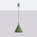 Lampa wisząca NOX 25 zielona oliwka SL.2525 SOLLUX