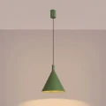 Lampa wisząca NOX 25 zielona oliwka SL.2525 SOLLUX