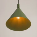 Lampa wisząca NOX 25 zielona oliwka SL.2525 SOLLUX