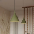 Lampa wisząca NOX 25 zielona oliwka SL.2525 SOLLUX