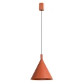 Lampa wisząca NOX 25 ochra czerwona SL.2526 SOLLUX