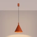 Lampa wisząca NOX 25 ochra czerwona SL.2526 SOLLUX
