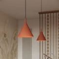 Lampa wisząca NOX 25 ochra czerwona SL.2526 SOLLUX