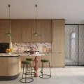 Lampa wisząca NOX 40 zielona oliwka SL.2540 SOLLUX