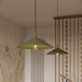 Lampa wisząca NOX 40 zielona oliwka SL.2540 SOLLUX