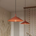 Lampa wisząca NOX 40 ochra czerwona SL.2541 SOLLUX