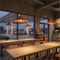 Lampa wisząca NOX 40 ochra czerwona SL.2541 SOLLUX