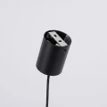 Żyrandol NOX 4L czarna SL.2552 SOLLUX