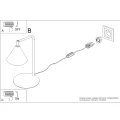 Lampa biurkowa NOX biała SL.2566 SOLLUX
