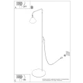 Lampa podłogowa NOX biała SL.2581 SOLLUX