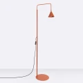 Lampa podłogowa NOX ochra czerwona SL.2586 SOLLUX