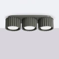 Plafon AURA 3 czarny Gx53 SL.2629 SOLLUX