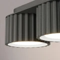 Plafon AURA 3 czarny Gx53 SL.2629 SOLLUX