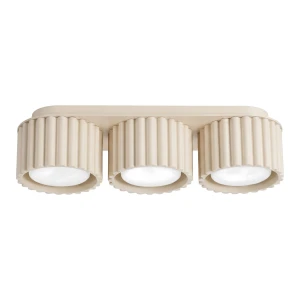 Plafon AURA 3 beżowy Gx53 SL.2630 SOLLUX